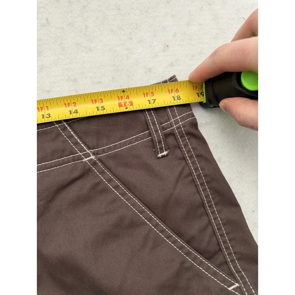 True Religion Cargo Pants Bracken Brown Light Brown Stitch Mens 36x32 NEW $169